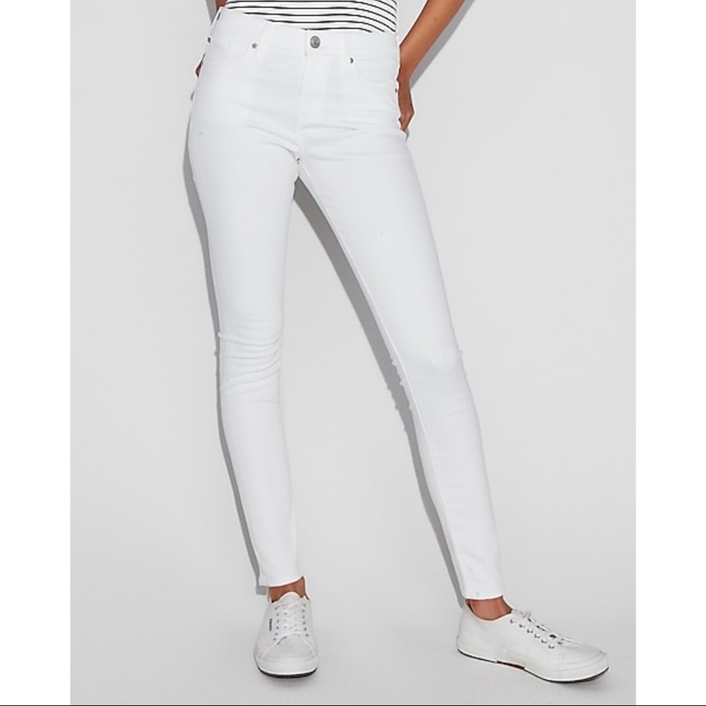 EXPRESS Mid Rise Jean Leggings